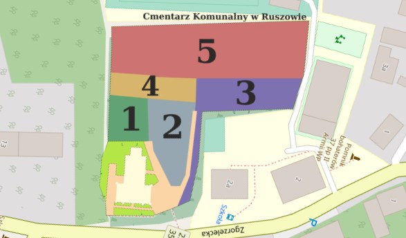 Rezerwacja na Cmentarz komunalny w Ruszowie