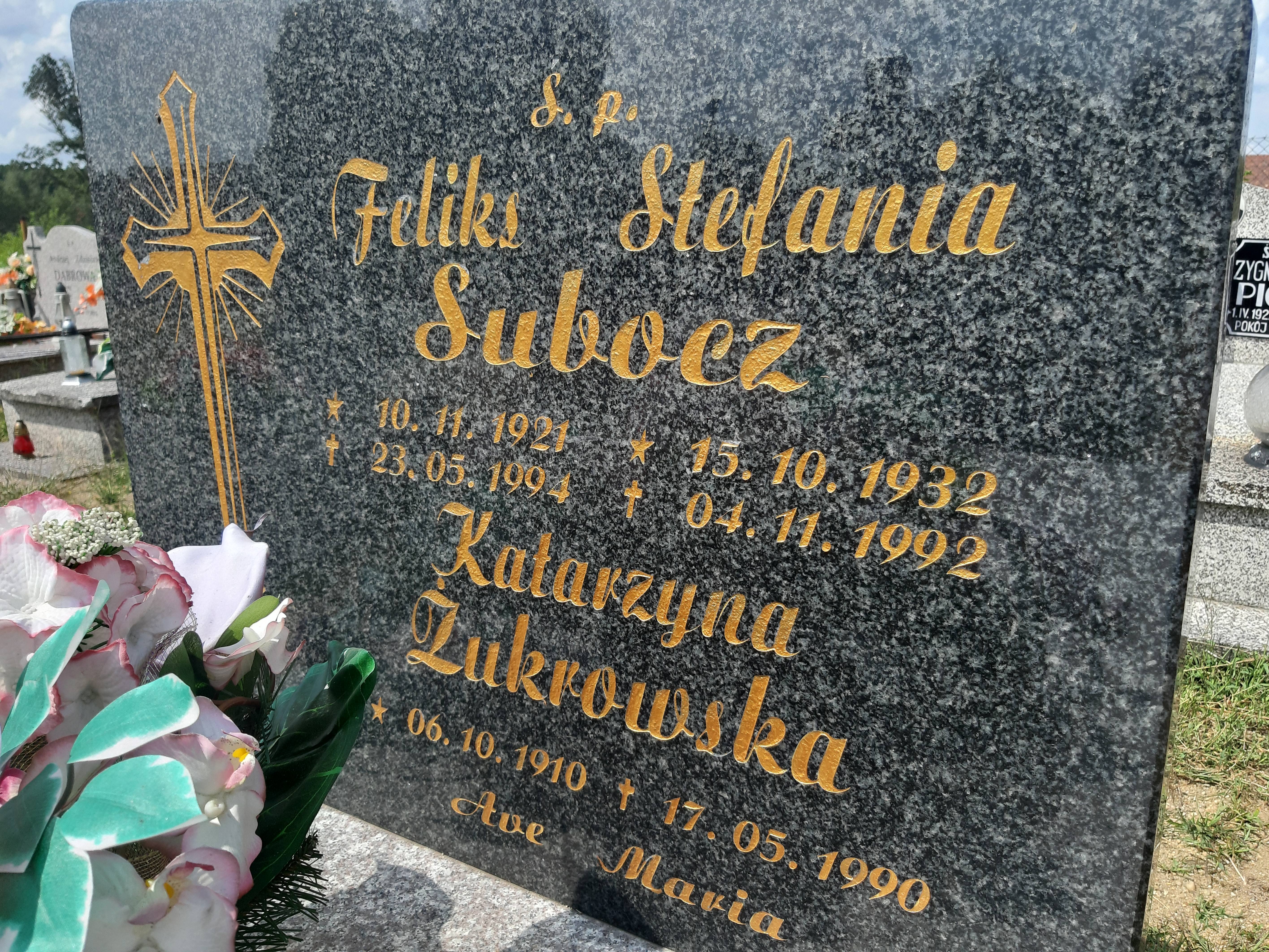 Katarzyna Żukrowska 1910 Węgliniec - Grobonet - Wyszukiwarka osób pochowanych