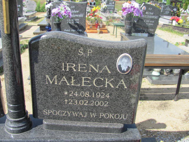 Józef Małecki 1921 Węgliniec - Grobonet - Wyszukiwarka osób pochowanych