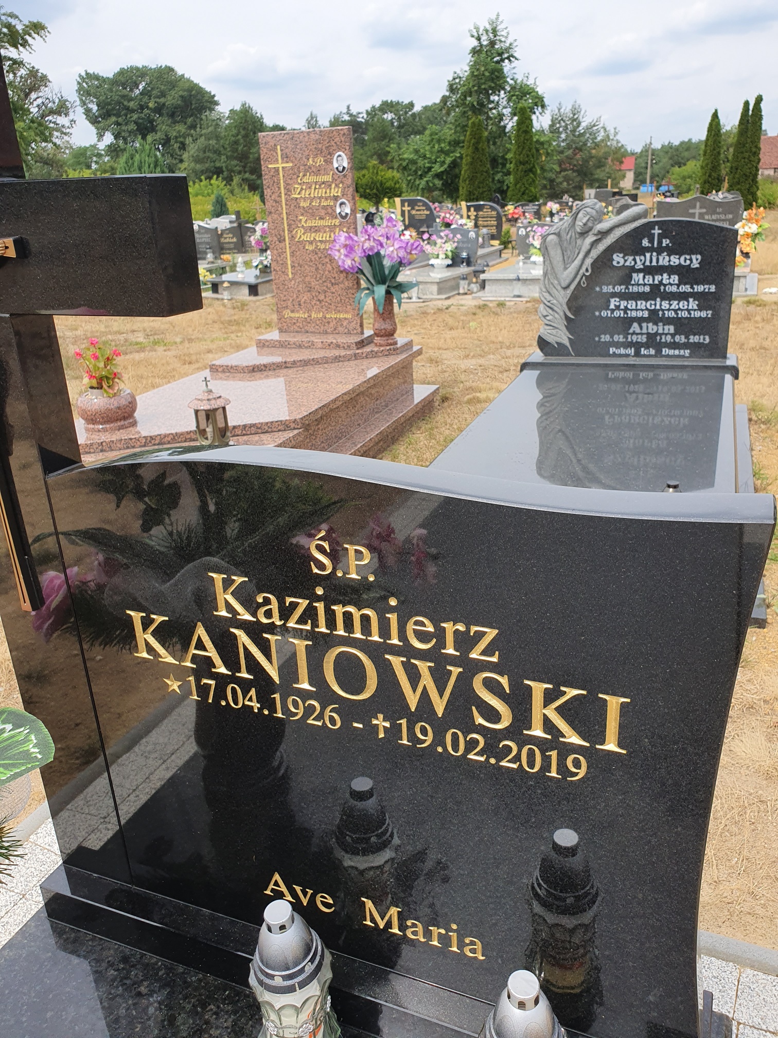 Kazimierz Kaniowski 1926 Węgliniec - Grobonet - Wyszukiwarka osób pochowanych