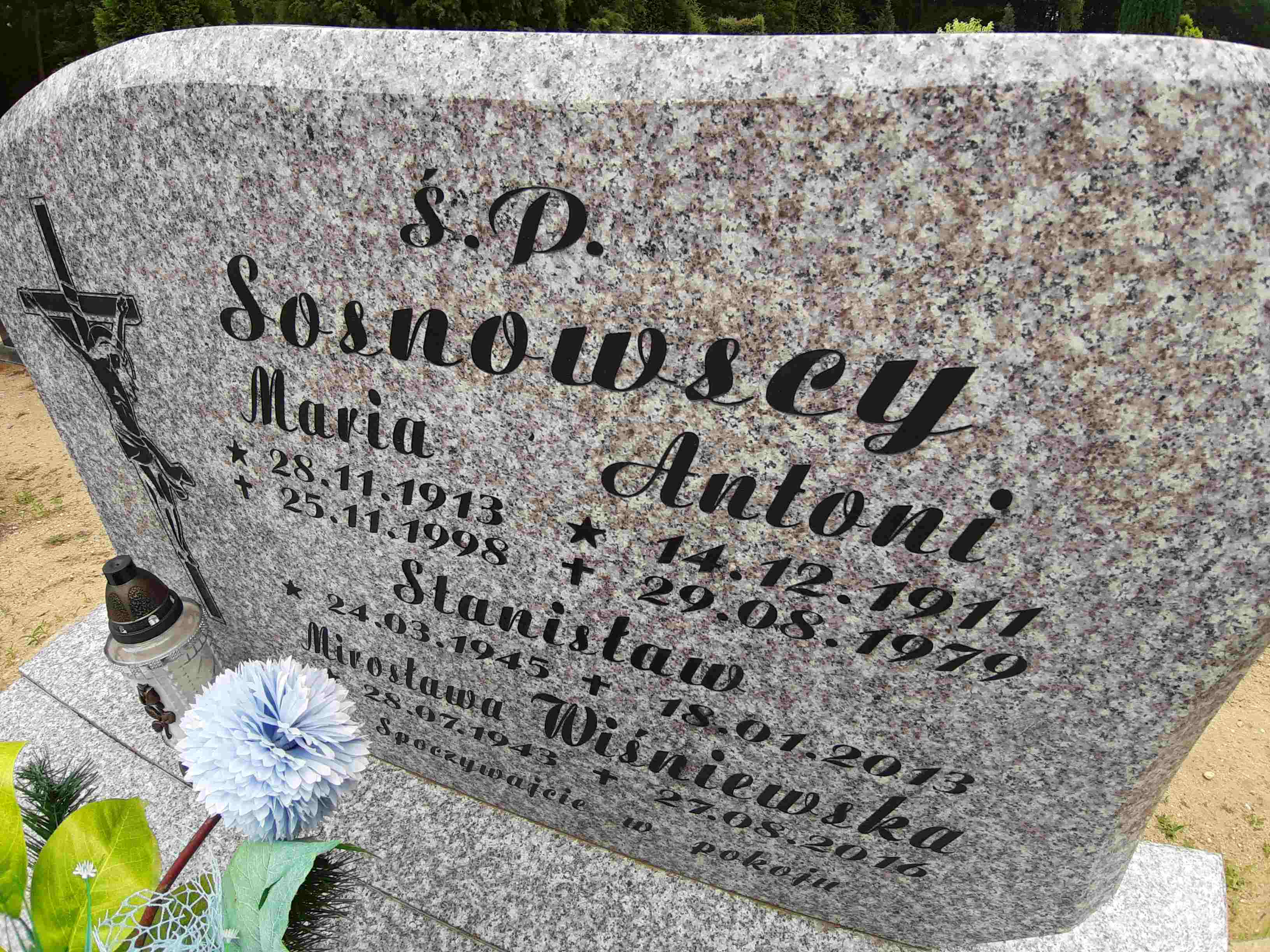 Antoni Sosnowski 1911 Węgliniec - Grobonet - Wyszukiwarka osób pochowanych