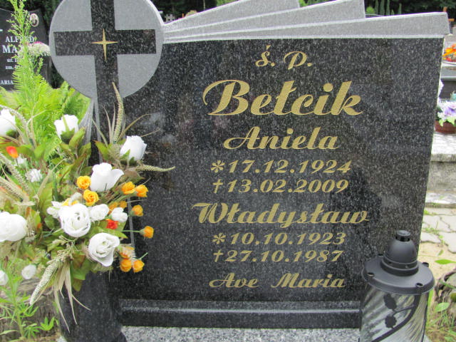 Aniela Bełcik 1924 Węgliniec - Grobonet - Wyszukiwarka osób pochowanych