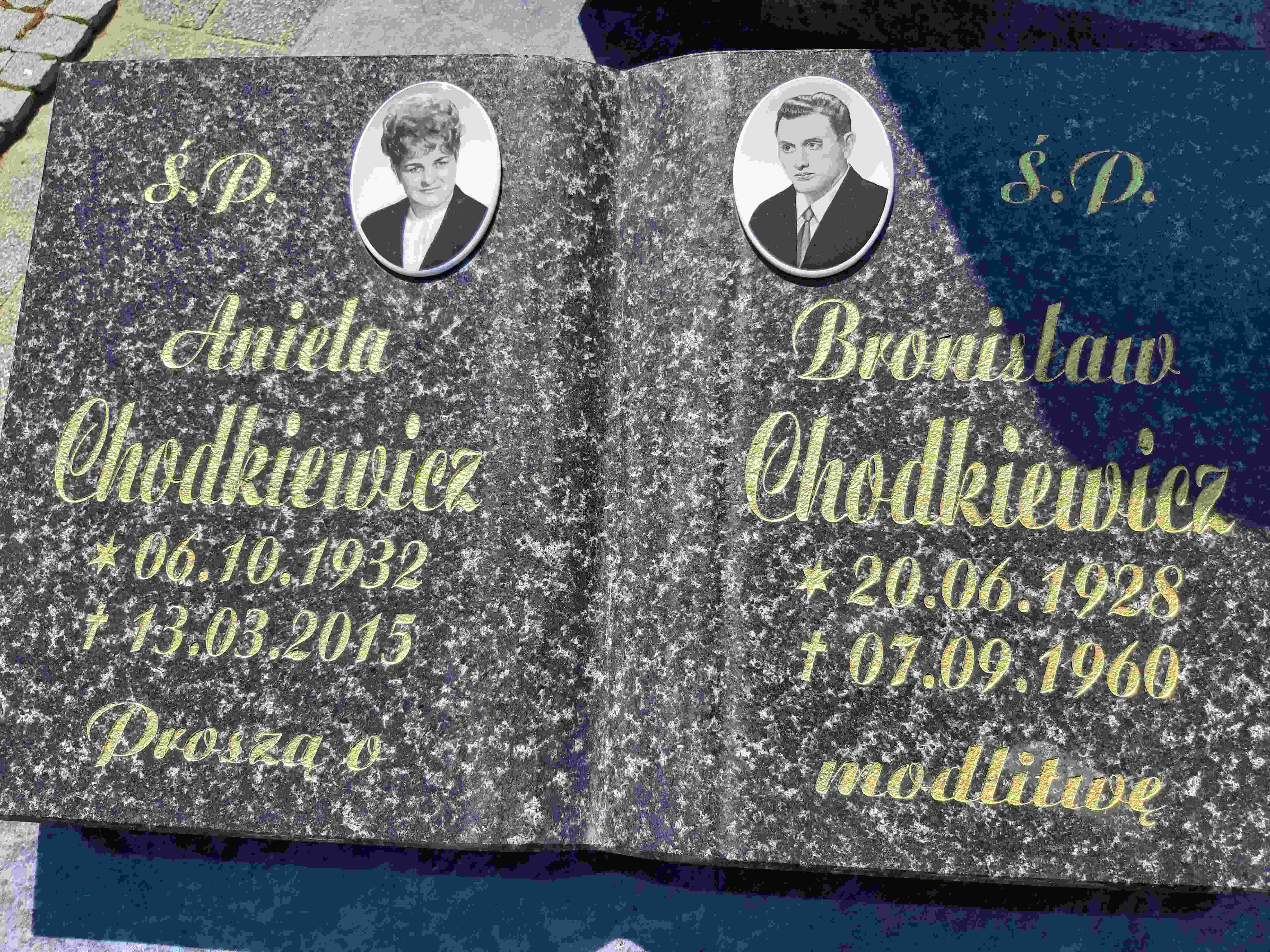 Grób Aniela Chodkiewicz