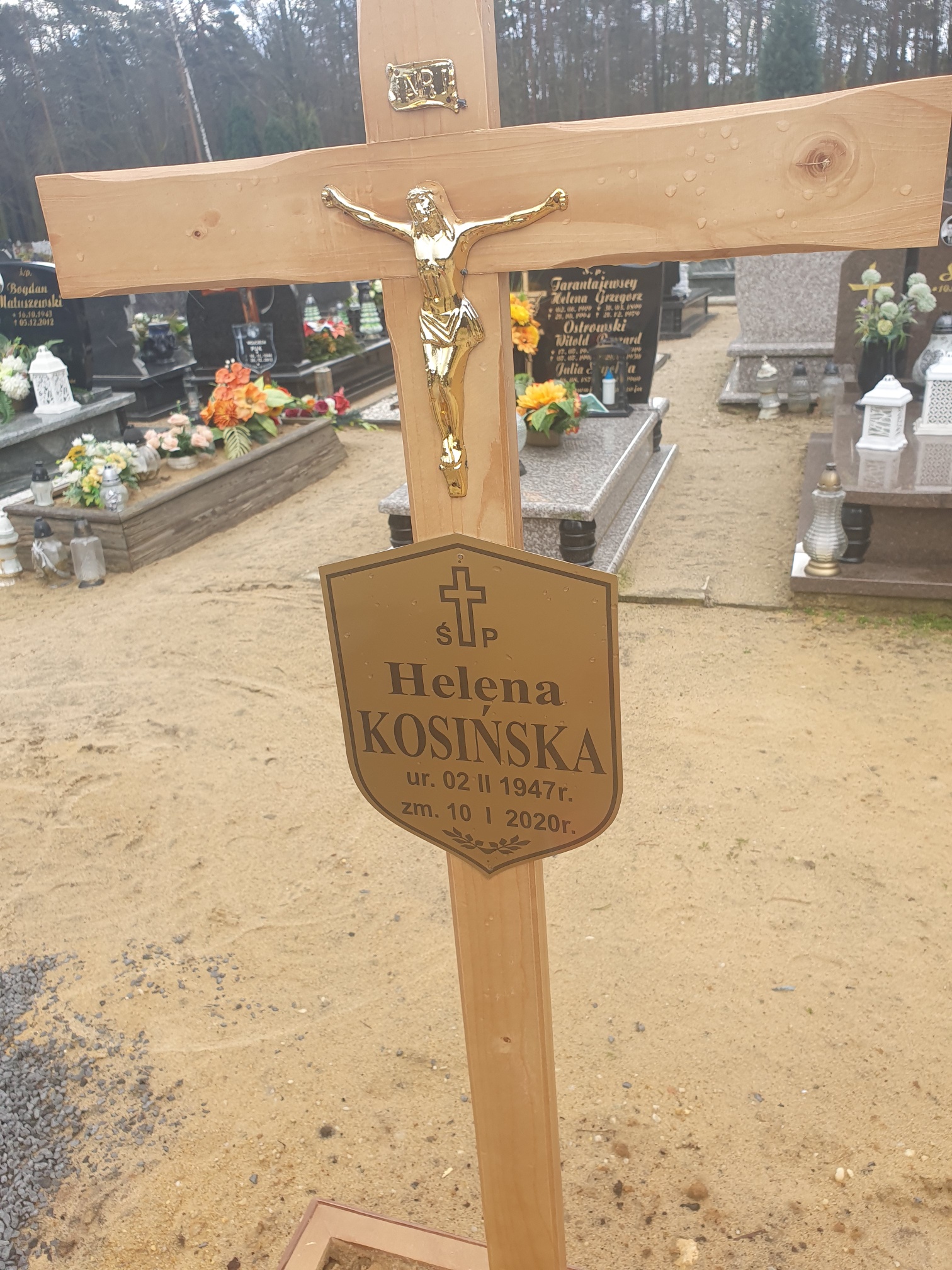 Grób Helena Kosińska