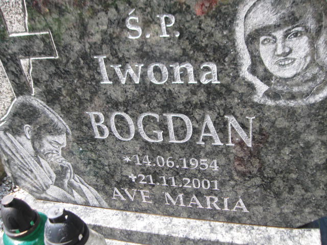 Iwona Bogdan 1954 Węgliniec - Grobonet - Wyszukiwarka osób pochowanych