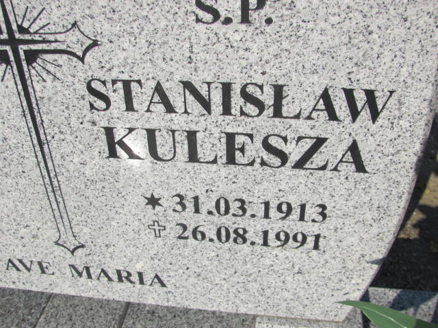 Marianna Kulesza 1919 Węgliniec - Grobonet - Wyszukiwarka osób pochowanych